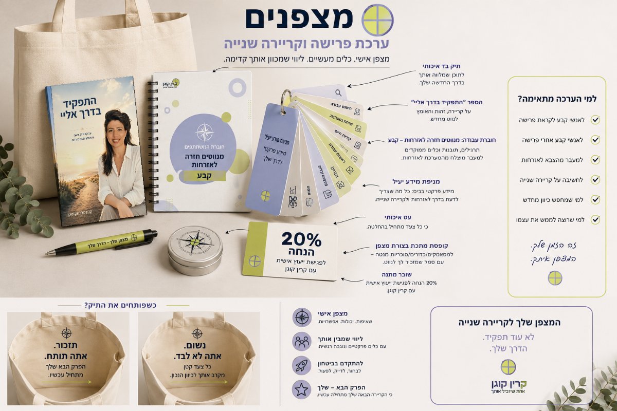 ערכת מצפנים – תוכנית ליווי לאנשי קבע בדרך לקריירה שנייה